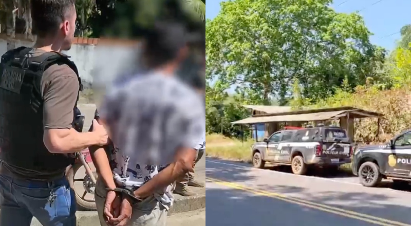 Homem é preso suspeito de estuprar a própria filha de 3 anos; vídeo