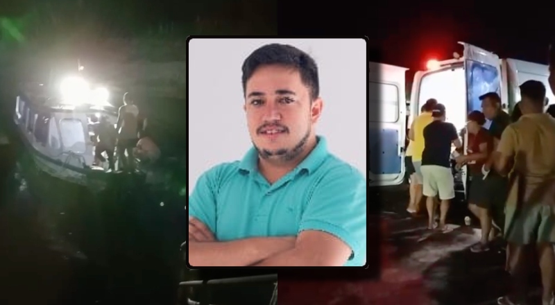 Tragédia no interior: vereador perde a vida após grave acidente com lancha no Médio Solimões; veja vídeo