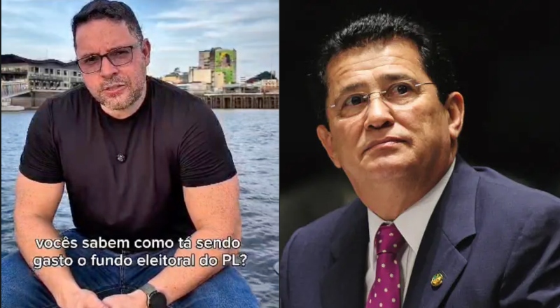 Delegado Costa e Silva acusa Alfredo Nascimento de concentrar gastos do Fundo Eleitoral no PL do Amazonas; veja vídeo