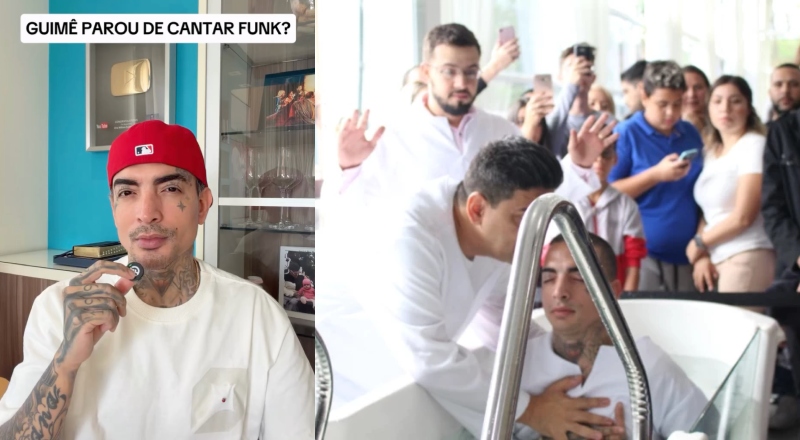 MC Guimê anuncia planos de transição do funk para a carreira na música gospel; veja vídeo