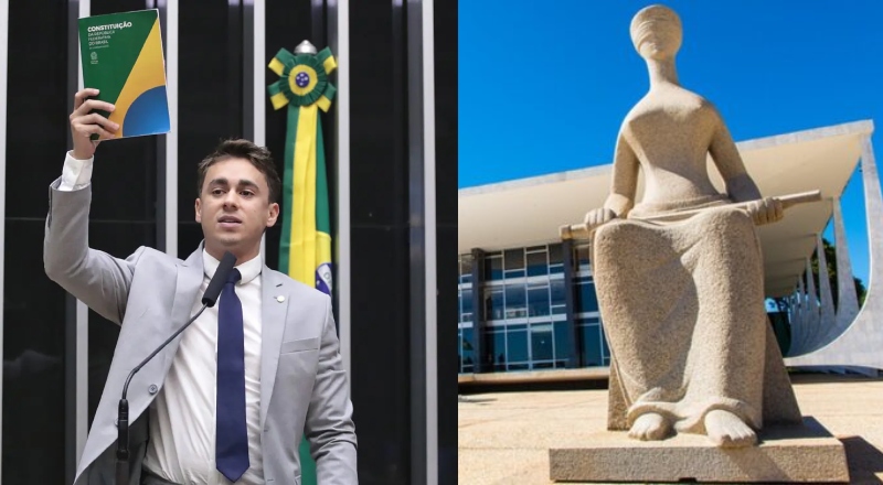 Nikolas Ferreira aciona o STF para pedir prisão preventiva de ministro; veja vídeo