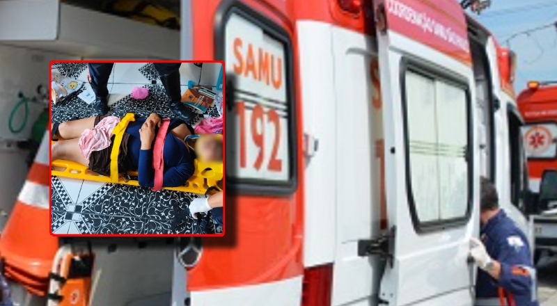 Brutalidade em Tabatinga: homem acerta mulher no rosto e a deixa desacordada; veja vídeos