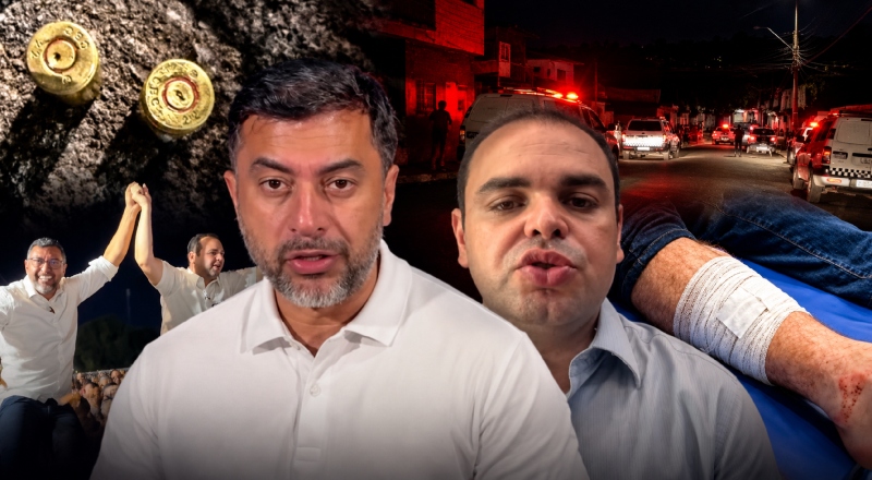 Roberto Cidade e Wilson Lima tratam policiais como descartáveis, jogando os PMs pra levar tiro do CV enquanto eles pedem voto