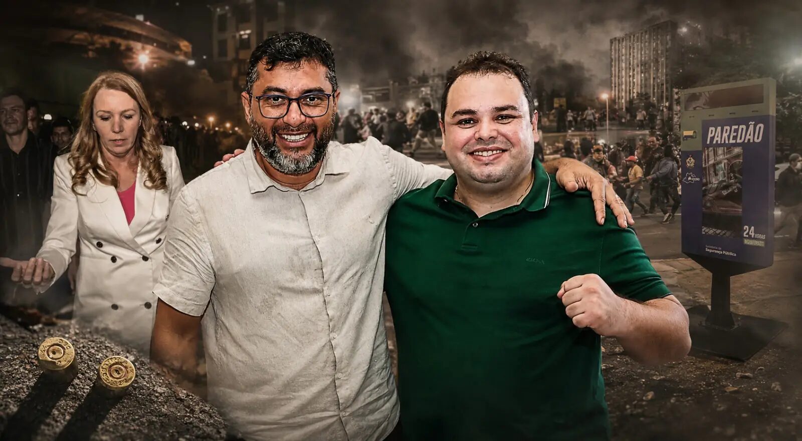 Da ‘Farsa do Ovo’ ao ‘Paredão ”eficiente”: Como as armações eleitoreiras escalaram para o risco de morte de PMs no Amazonas