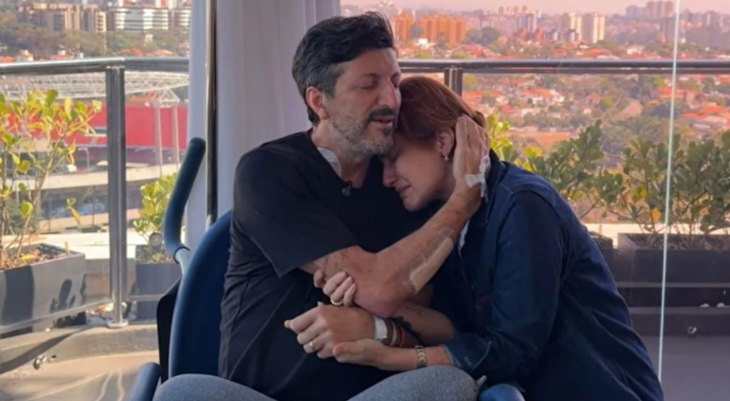 “Tem trazido bons resultados”: Diz esposa de Lito Sousa que segue lúcido e conversando em casa
