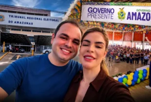 Enquadrados: Justiça Eleitoral proíbe Roberto e Thaisa Cidade de fazerem palanque e pedir votos usando o programa 'Governo Presente'