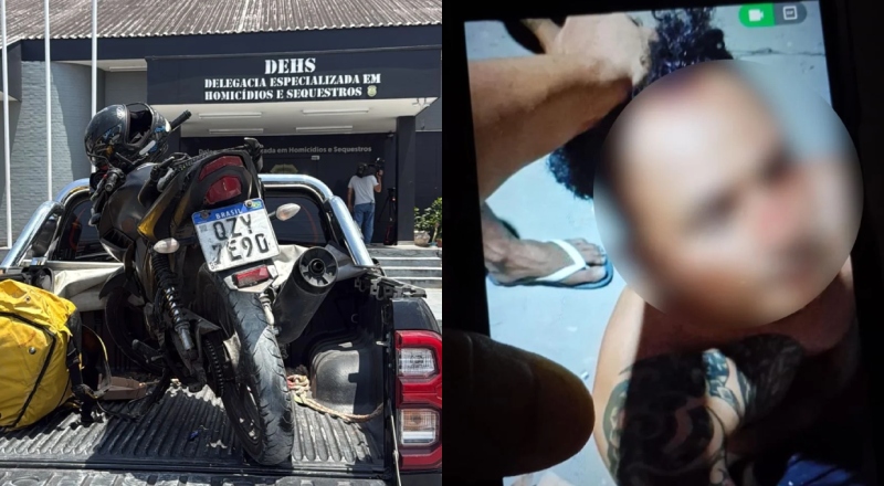 Após momentos de tensão, entregador sequestrado é encontrado vivo e gravemente ferido em Manaus; veja imagens