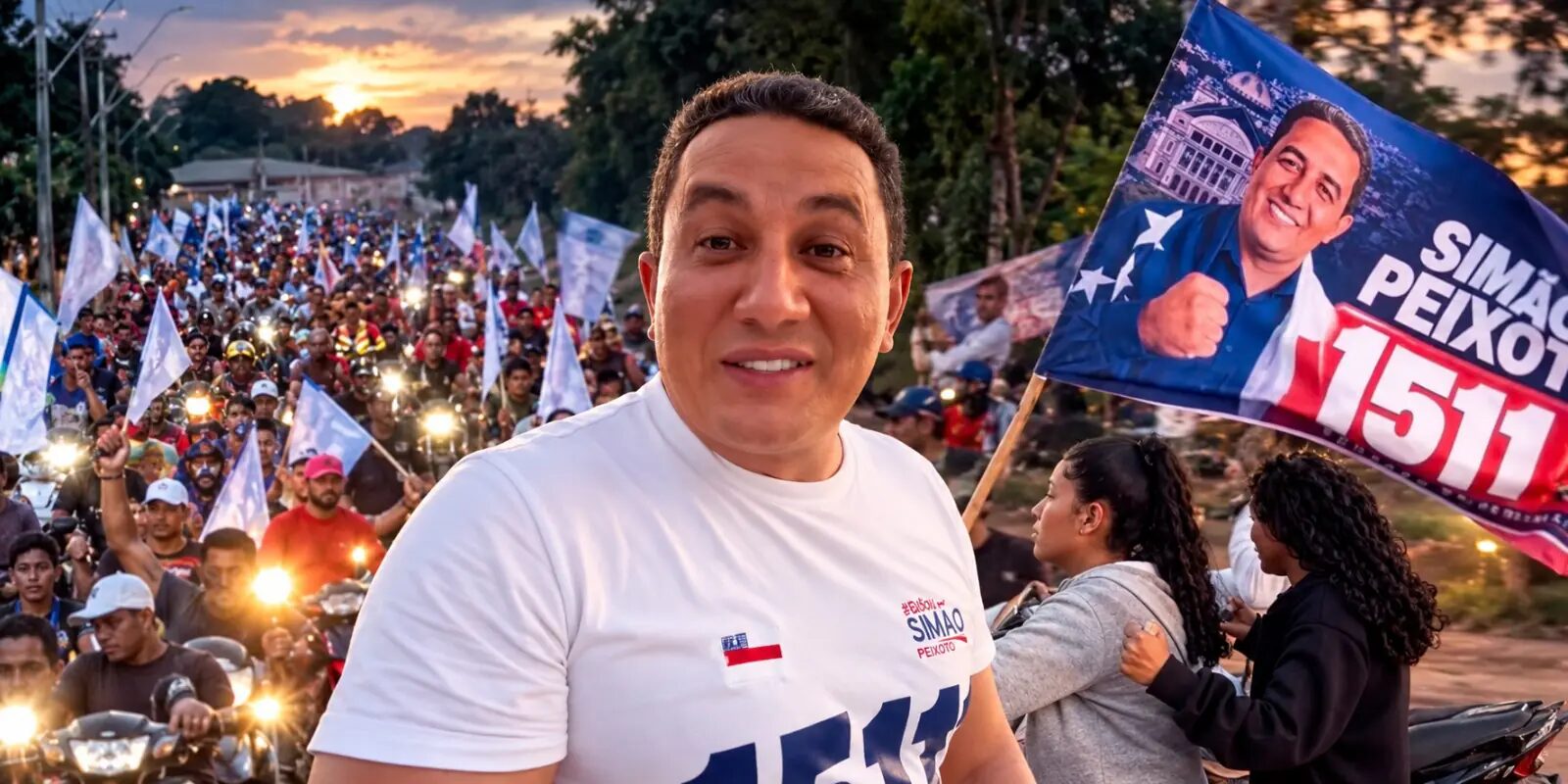 Simão Peixoto percorre o interior, reúne lideranças e promete mandato voltado aos municípios do Amazonas; veja vídeo