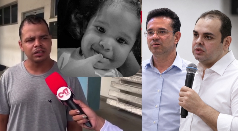 “Ela estava toda furada”: Pai denuncia negligência e tentativa do Hospital da Criança de encobrir morte de filha de 1 ano e 11 meses em Manaus; vídeo