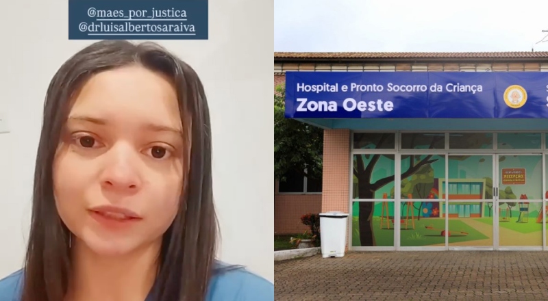 “Estão matando crianças nesse hospital”: Mulher denuncia negligência médica no Hospital e Pronto-Socorro da Criança, na Zona Oeste; veja vídeos