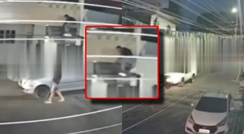 Câmeras flagram homens invadindo casa antes de vítima ser execut4da em Manaus; veja vídeo
