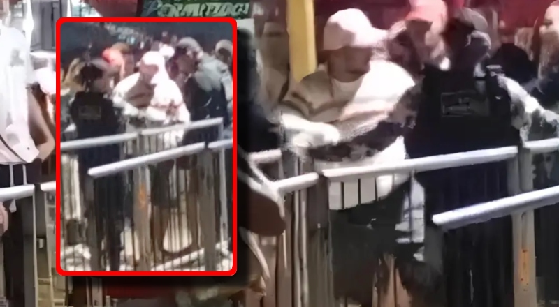 Valente de cachaça! Homem ‘toma todas’, surta, encara a PM e causa barraco no FECANI; veja o vídeo