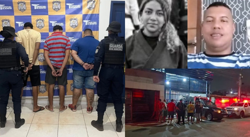 Tentaram fugir para a Guiana: trio suspeito de latrocínio de casal em Manaus é preso na fronteira