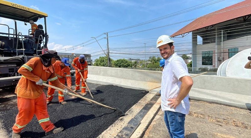 Prefeito Renato Junior anuncia entrega da alça superior do Passarão para semana que vem