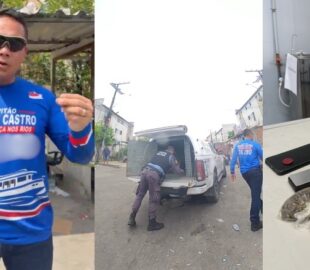 Capitão Dilson Castro desmente narrativa do tráfico e mostra apreensão de drogas no Conjunto Viver Melhor; veja vídeo