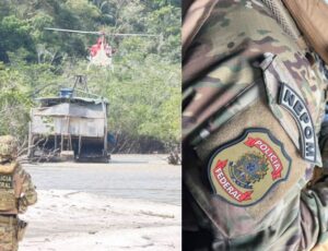 PF e ICMBio destroem frota do garimpo ilegal em Manaus e aplicam R$ 1,6 milhão em multas