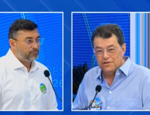 Em debate, Eduardo Braga detona Wilson Lima e cita frentes de obras e reconstrução de pontes na BR-319; veja vídeo