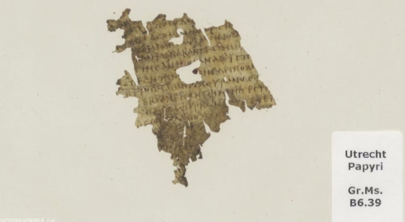 Fragmento de 1.700 anos da Odisseia é encontrado em biblioteca na Holanda