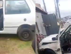 Jovens justiceiros 'dão lição' em 'Jack do Fiat Uno branco', veja vídeo
