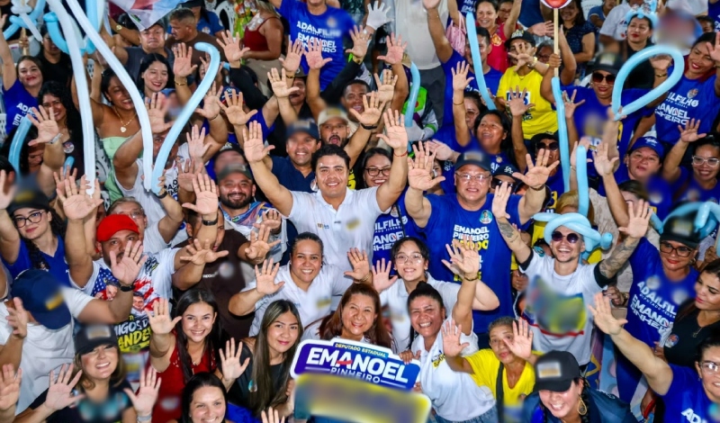 Evento de Emanoel Pinheiro reúne mais de 1,3 mil pessoas em Manaus