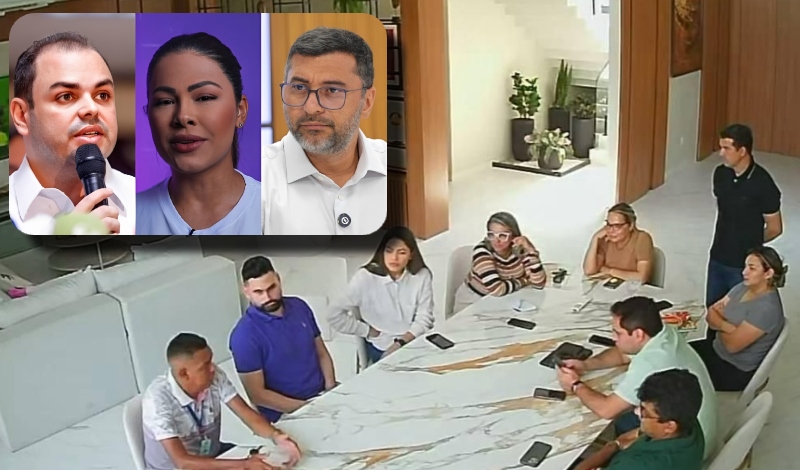 Roberto Cidade, Wilson Lima e Brena Dianná montam circo político em Parintins e fazem eleitores lembrarem do escândalo do “QG do Crime”