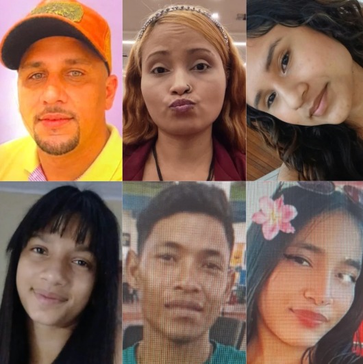 Polícia divulga imagens de seis pessoas desaparecidas em Manaus