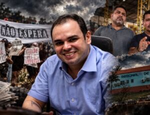 Calote na saúde: Médicos e enfermeiros de Lábrea protestam após 4 meses de atrasos por Governo de Roberto Cidade; veja vídeo