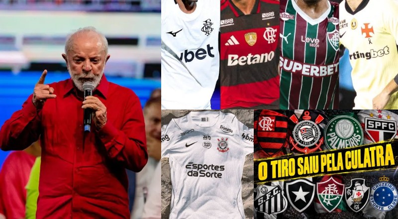 Lula entra em guerra contra Flamengo, Corinthians e outros times às vésperas da eleição: “vivem a custa de pobre”