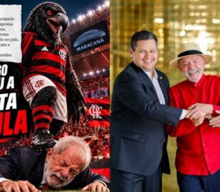 Flamengo decreta derrota de Lula, Alcolumbre e Motta após times serem atacados em palanque; vídeo