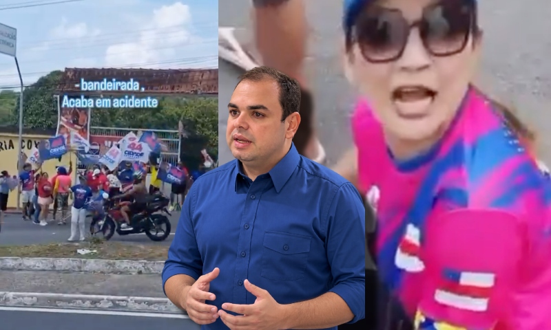 Roberto Cidade não protege seus ativistas: trabalhadora é brutalmente atropelada durante bandeiraço na Cidade Nova; veja vídeo