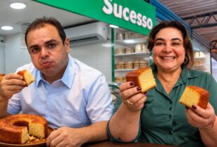 Desesperado após cair nas pesquisas, Roberto Cidade pede cassação de Maria do Carmo por causa de bolos de macaxeira; entenda
