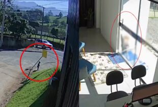 Bebê de 1 ano e 6 meses foge da creche e sai andando sozinho para buscar a mãe no trabalho; veja vídeo
