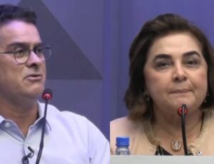 David Almeida diz que Maria do Carmo deve R$ 27 milhões em impostos e que ela é "um saco cheio de nada em propostas"; veja vídeo