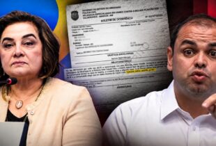 Escândalo: Maria do Carmo publica B.O que acusa o governador Roberto Cidade de agressões contra a ex-esposa