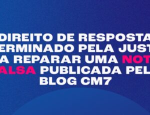 NOTA OFICIAL – DIREITO DE RESPOSTA