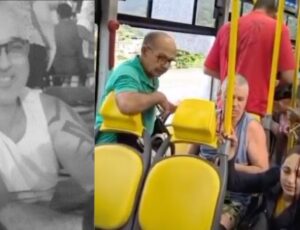 Tudo filmado: passageiro agoniza até a morte dentro do ônibus após ser atingido durante tiroteio; vídeo