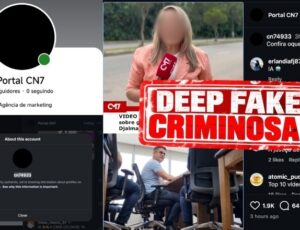 Criminosos: oposição usa Deep Fake e IA para criar fake news contra David Almeida e o CM7 Brasil