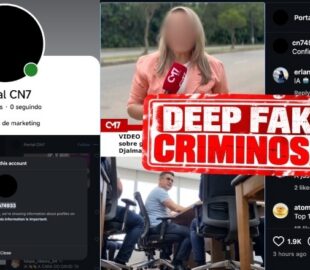 Criminosos: oposição usa Deep Fake e IA para criar fake news contra David Almeida e o CM7 Brasil