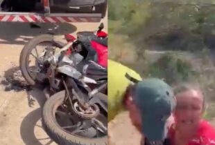 De partir o coração: mulher vai olhar acidente e passa mal ao descobrir que a vítima fatal era a própria filha; veja vídeo