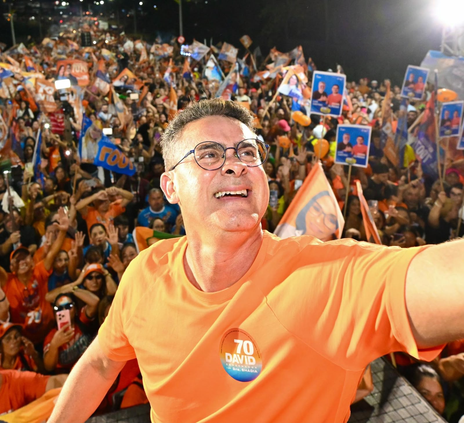 Na véspera da eleição, pesquisa confirma David no segundo turno para o Governo do Amazonas