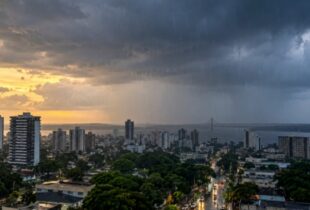 Manaus terá domingo de calor, sol forte e possibilidade de chuva rápida