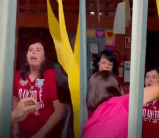 Michelle Bolsonaro é atacada por petista durante votação: “Eu te odeio no inferno!”; veja vídeo