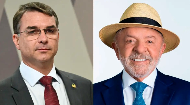 Flávio Bolsonaro e Lula  disputam 2º turno para a Presidência da República