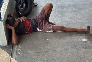 Homem ferido é deixado em frente a SPA e família relata falta de atendimento por falta de RG