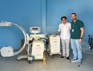 Hospital Geral de Manacapuru recebe arco cirúrgico e novos materiais para o centro cirúrgico