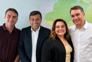União Brasil, partido de Wilson Lima, fecha com Flávio Bolsonaro no 2º turno e deve apoiar Maria do Carmo no AM