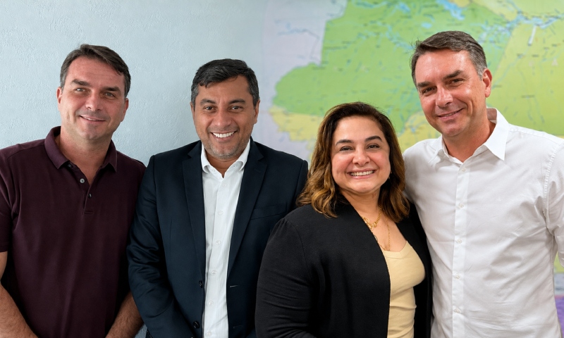 União Brasil, partido de Wilson Lima, fecha com Flávio Bolsonaro no 2º turno e deve apoiar Maria do Carmo no AM