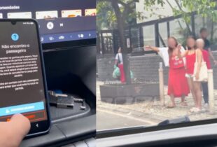 Motorista de aplicativo cancela corrida ao ver que passageiros eram petistas: "Cadê o Lula pra te levar?"; veja vídeo