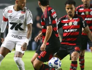 Santos x Flamengo entram em campo; saiba onde assistir ao vivo e prováveis escalações