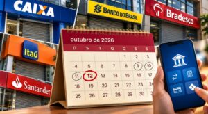 Bancos não abrem neste 12 de outubro, mas Pix e caixas eletrônicos salvam o consumidor; entenda
